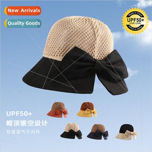 Skeleton straw fisherman hat female spring and summer new br