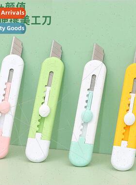 Color Blocking Art Knife Mini Cute Paper Cutter Unpacking Co