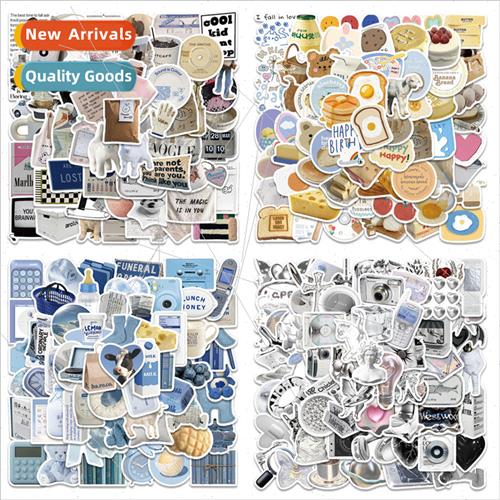 Multi 50 Korean ins  cute small objects stickers luggage com