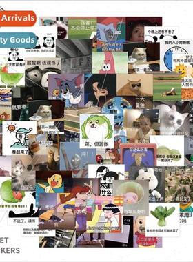 60 nerdy cute cabbage emoticon stickers suitcase laptop scoo