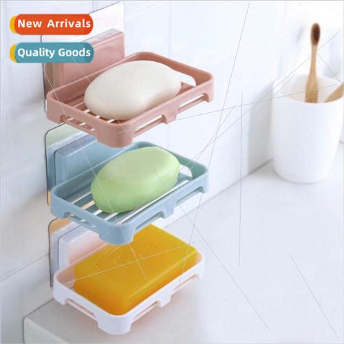 Bathroom Scandinavian  hole-free soap holder strong -marking