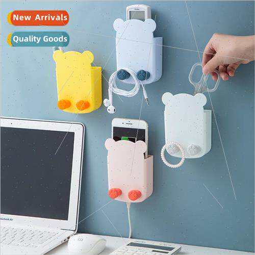 Wall-mounted organizer multifunctional cell phone shelf crea