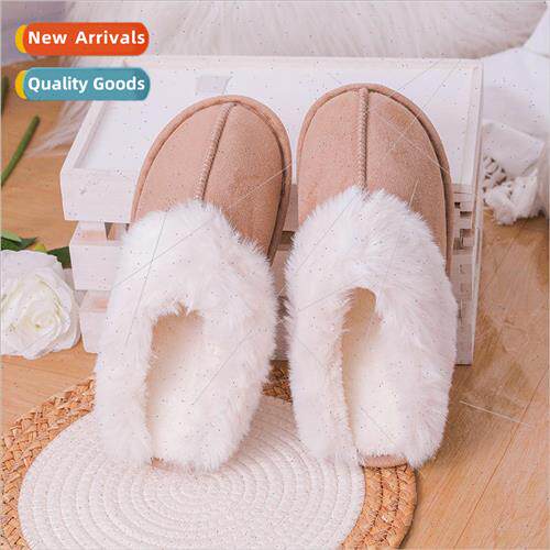 Slippers catch wool mouth home men and women indoor and outd