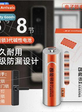 Alkaline 5 Smart Lock Battery Fingerprint Lock Hotel Door Lo