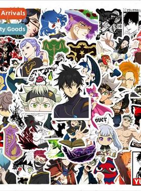 50 Japanese manga black five-leaf clover cool cartoon notebo