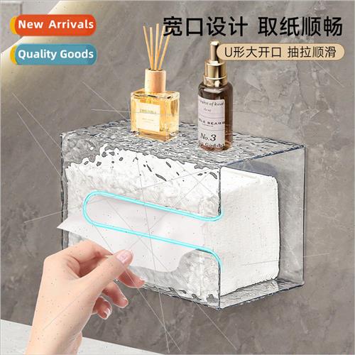 Washcloth organizer wall-mounted tissue box wall-mounted bat