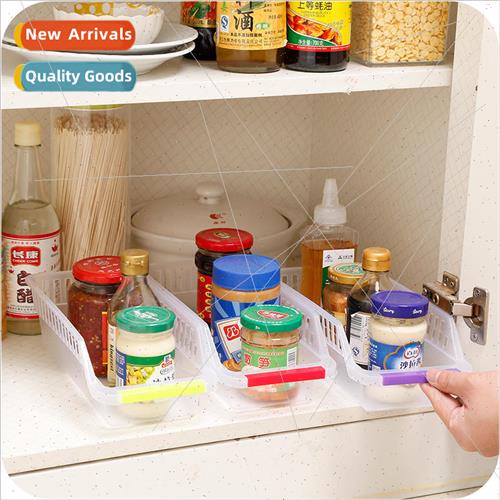 Japanese  refrigerator plastic storage basket food and drink