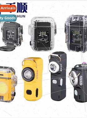 Portable multi-function mini keychain light arc lighter ciga