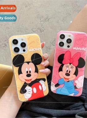 Cartoon cute couple mouse 适用 Apple 14ProM phone case iPhon