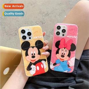 Cartoon cute couple mouse 适用 Apple 14ProM phone case iPhon