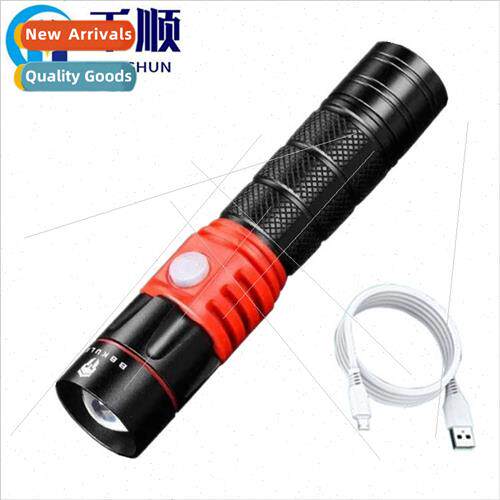 Small flashlight LED strong light rechargeable super bright
