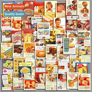 50 food pictorial cartoon luggage stickers laptop stickers w