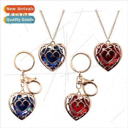 Game around the Legend of Zelda hollow love crystal necklace