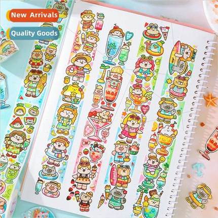 Meatball summer theme go to the beach handbook tape new goo