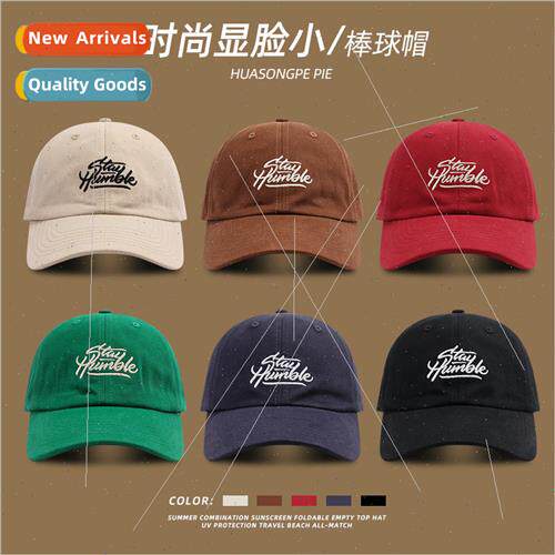 Japanese  show face small baseball cap female spring and fal