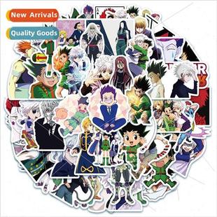 time hunter anime luggage full stickers suit pcs