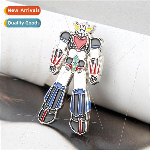 Mecha Robot Decorative Pin Trans适用mers Optimus Prime Metal