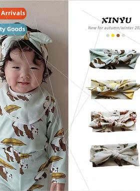 Baby hair bands hair accessories ins wind fontanel protectio