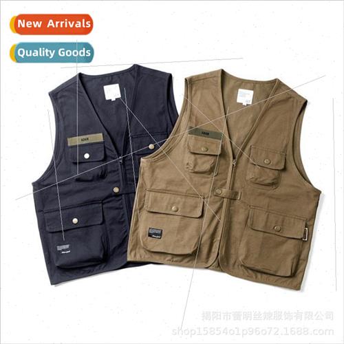 Summer workwear undershirt undershirt men and women multi-po