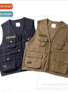 Summer workwear undershirt undershirt men and women multi-po