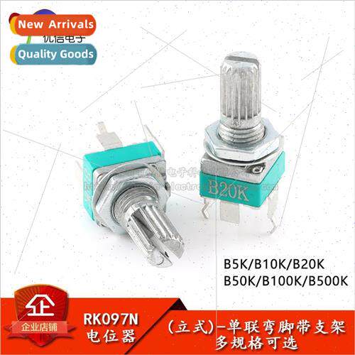 RK097N Vertical single-lead potentiometer with bracket B5/10