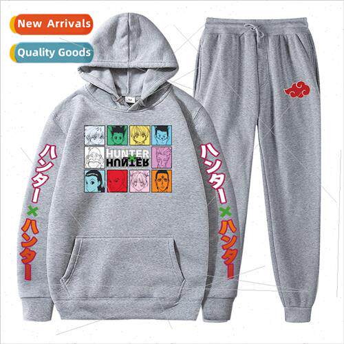 2021 new fall and winter HUNTER Japanese comic nd mens hoode