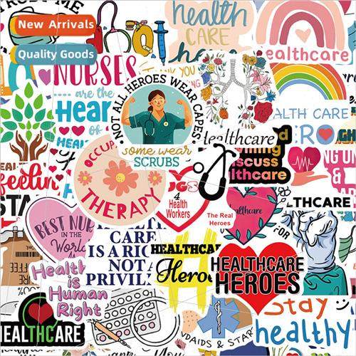 52 Healthcare Healthcare Doodle Stickers Cell Phone Case Gui