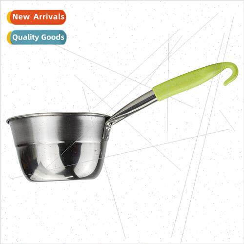 Stainless Steel Rubber Handle Non-slip with Hook Household L