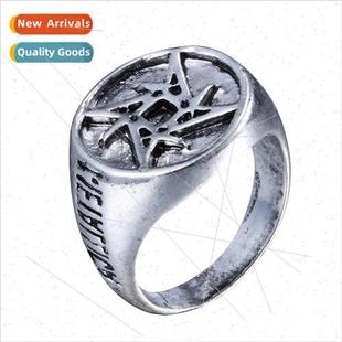 band rock ring Heavy men metallica hipster antiqu metal
