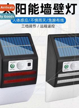 New solar body sensor wall light garden light outdoor lighti