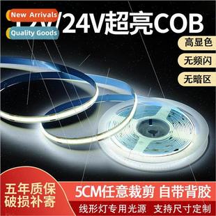 COB Strip near High Ind 8MM12V Bright Narrow Super 24V