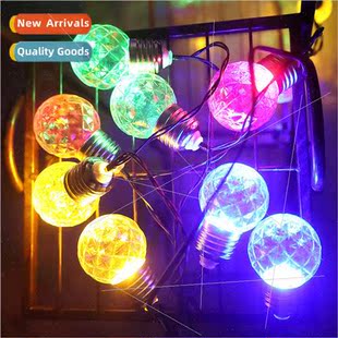 Pattern Diamond Outdoor Ground Christma Solar Plug Pineapple