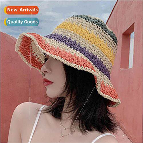 New Hyuna wind colorful handmade crocheted foldable crochet