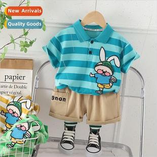 children str Korean lapel new 2023 small the summer Boys