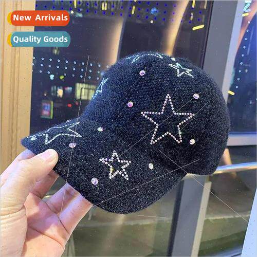 Autumn and winter rabbit plush fashion hat female Korean wil