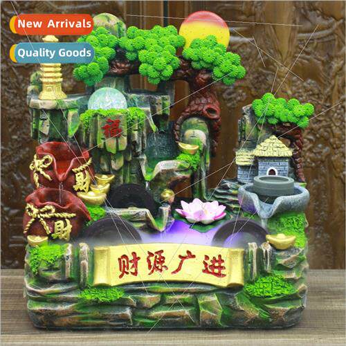 Chinese creative three water cart wealth into the gateway bu