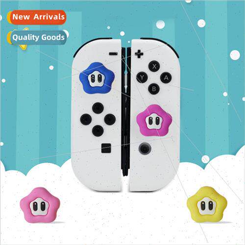 适用 switch mario fancy face joystick cap ns silicone lite j