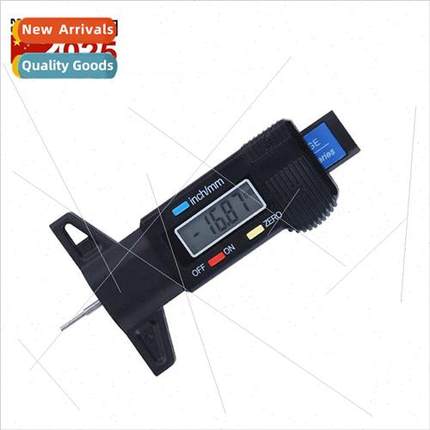 Electronic digital display tire ad depth ruler 0-25mm tire a