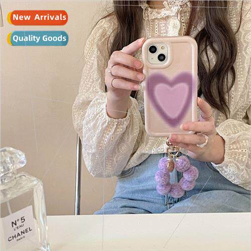 Gentle purple gradient love heart 适用 Apple 11 new iphone13