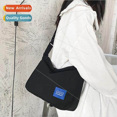Korean ladies shoulder bag new canvas bag fashion simple gir