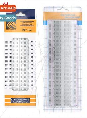 MB-102 Breadboard with red and blue wires 830 holes Breadboa