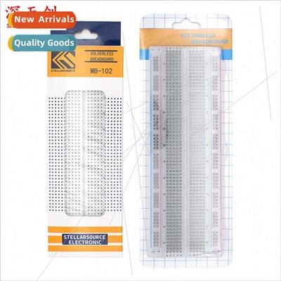 MB-102 Breadboard with red and blue wires 830 holes Breadboa