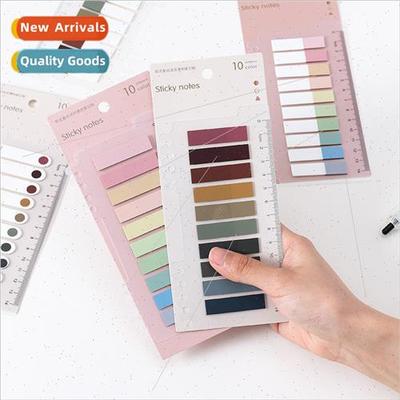 Morandi Color Index Sticky Notes Small Fresh Classification