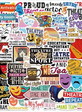 50 Thea Thea English phrases graffiti stickers luggage lapto