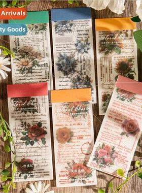 Floral Rhythm Manuscript Series Material Book Vintage Botani