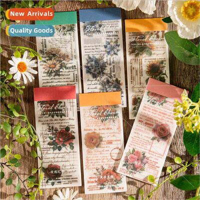 Floral Rhythm Manuscript Series Material Book Vintage Botani