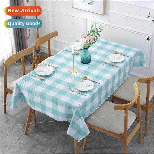 Oil-resistant PVC mesh tablecloth -washable table mat soft p