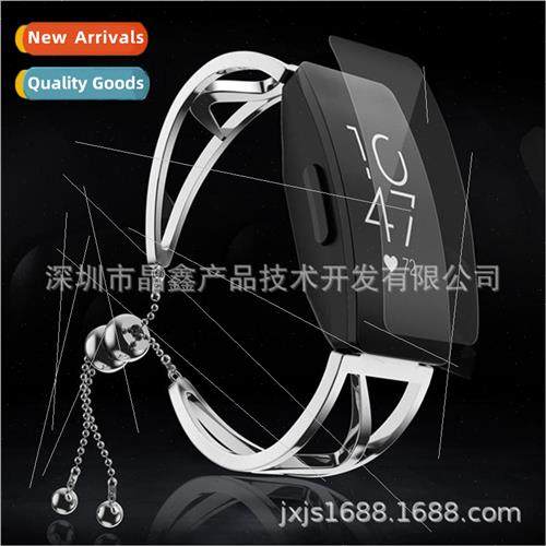 适用 nspire strap nspirehr metal strap stainless steel brace