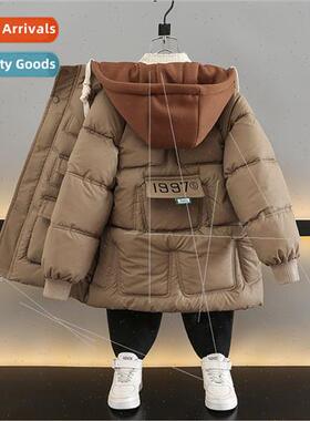 Childrens clothing boys cotton clothing middle and large boy