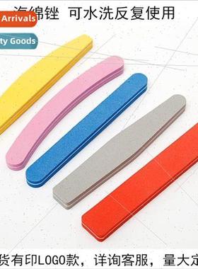 Nail Tools Rhombic Sponge File Double ded Manicure Rub High